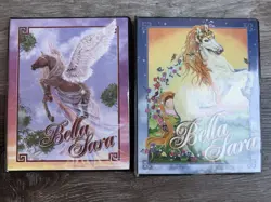 TWO Bella Sara TCG Card Binders (NIKE & Froya) - Image 1