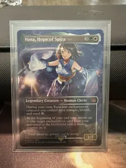 Yuna, Hope of Spira (Borderless) (Chocobo Track Foil): Final Fantasy Foil - Image 1