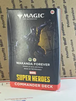 Magic the Gathering - Wakanda Forever Marvel Super Heroes Commander Deck *NEW* - Image 1