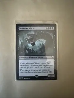 MTG Massacre Wurm MOC 0256 M NM Regular - Image 1