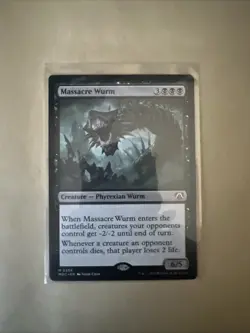 MTG Massacre Wurm MOC 0256 M NM Regular - Image 2