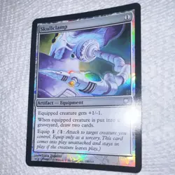 Wizards of the Coast Magic: The Gathering Skullclamp Darksteel Foil English #140 - Image 3