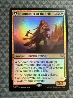 MTG Huntmaster of the Fells #0241 Foil Rare Innistrad Remastered (INR) - Image 2