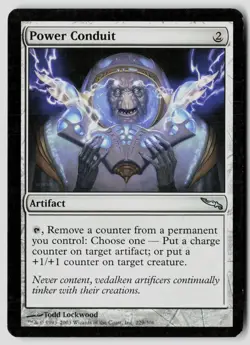 Power Conduit 229/306 Uncommon The List Reprints Magic: The Gathering Damaged - Image 1