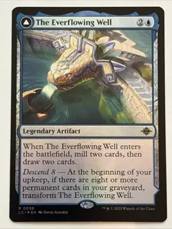 MTG The Lost Caverns of Ixalan The Everflowing Well Foil 0056 NM Rare - Image 1