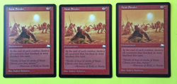 Magic the Gathering MTG Weatherlight HEAT STROKE X 3 R VLP/EX 1997! - Image 1