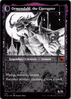 Magic | MID | Jerren, Corrupted Bishop (Showcase) | 316 | NM - Image 2
