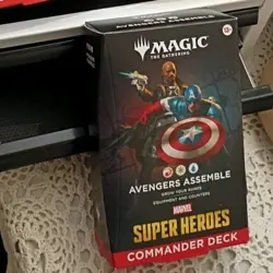 Magic the Gathering Avengers Assemble Marvel Super Heroes Commander Deck ⚡ - Image 1
