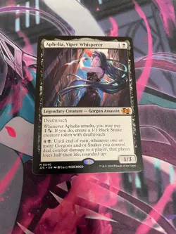 MTG - APHELIA VIPER WHISPERER - MYTHIC - NM - J25 - Image 1