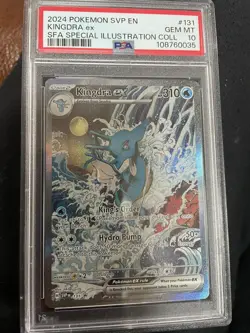 PSA 10 Pokemon Kingdra ex SVP 131 Shrouded Fable Special Illustration Promo - Image 1