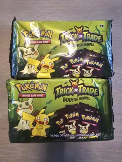 Pokemon TCG Trick or Trade Booster Bundle - 50 Packs x2 820650852572 - Image 1