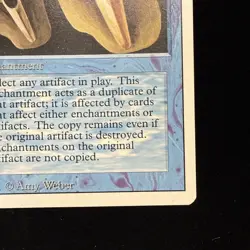 Magic the Gathering Copy Artifact (1995 Revised Edition) NM #83 - Image 5