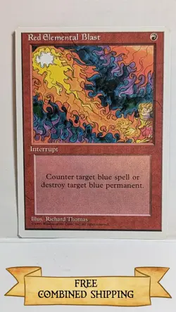 Red Elemental Blast Fourth Edition ...sku: CD674 - Image 1