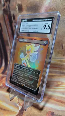 MTG Super State 🌈 Foil 2025 SLD Sonic Friends & Foes Borderless CGC 9.5 - Image 3