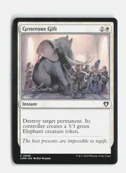 Generous Gift 26 Commander Masters MTG NM - Image 1
