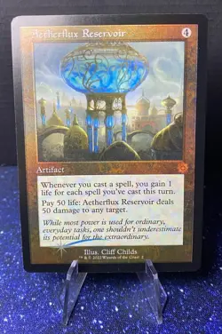 Aetherflux Reservoir The Brothers' War MTG Retro Foil Mythic 2 - Image 1