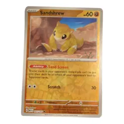 Sandshrew Reverse Holo #027 - Pokemon TCG - Pokemon 151 - Near Mint - Image 1
