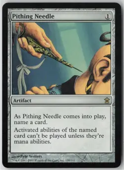 Pithing Needle R Saviors of Kamigawa 158 NM - Image 1