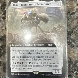 Wizards of the Coast Magic Urtet Remnant of Memnarch Legendary Creature Rare 04… - Image 1