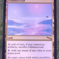 Magic: The Gathering Glimmervoid Mirrodin Rare Land Regular 281 - Image 1