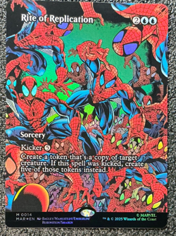 Rite of Replication (Borderless) - Marvel Universe Eternal-Legal #14 Foil (MAR) - Image 1
