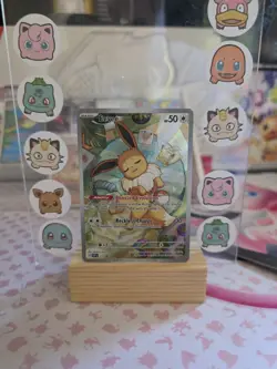 Pokemon TCG Eevee SVP 173 Prismatic Evolutions Black Star Promo #2 - Image 1