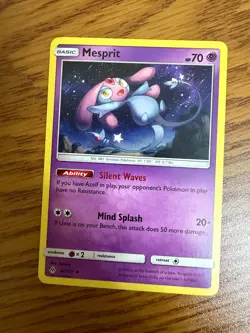 Mesprit 42/131 Uncommon Forbidden Light Pokemon Near Mint - Image 1