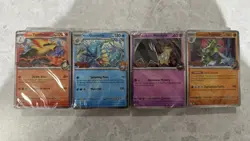 Destined Rivals Build & Battle Decks Sealed Set (All 4 Promo Cards) Pokemon - Image 1