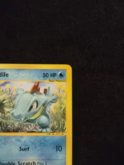 Totodile 134/165 Pokemon Trading Card Game eCard Expedition Near Mint TCG NM - Image 3
