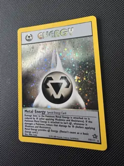 Pokemon Card - Metal Energy Holo - 19/111 - Neo Genesis - 2000 - Image 2