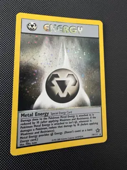 Pokemon Card - Metal Energy Holo - 19/111 - Neo Genesis - 2000 - Image 3