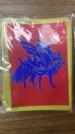 65 Ct Zacian Sword & Shield ETB Card Sleeves New Sealed - Image 1