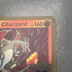 Pokemon TCG POKEMON GO Radiant Charizard Holo Rare 011/078 Shiny Charizard NM - Image 3