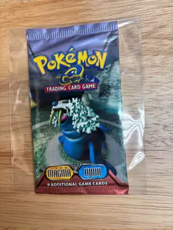 Pokemon EX Team Magma Vs Team Aqua Booster Pack Art Set - Sealed - Image 2