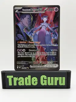 Team Rocket's Mewtwo ex SIR Destined Rivals 231/182 Pokemon IN HAND!! - Image 1