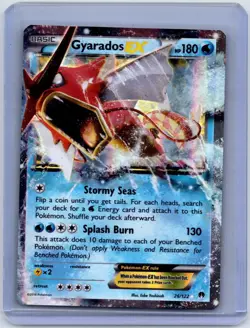 Gyarados EX 26/122 Holo EX Rare BREAKpoint Pokemon Moderately Played - Image 1