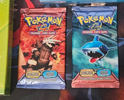 (2x) Pokemon TCG Team Magma Vs Aqua Booster Pack Mint Condition E Reader WOTC - Image 1