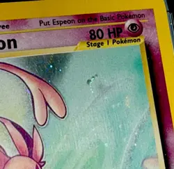 Nintendo Pokemon TCG Espeon Neo Discovery Holo Rare 1/75 CGC 6.5 🌀 - Image 2