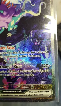 Walking Wake ex 205/162 SIR Pokemon Temporal Forces Lightly Played Clean Front - Image 3