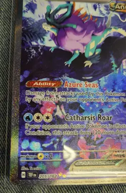 Walking Wake ex 205/162 SIR Pokemon Temporal Forces Lightly Played Clean Front - Image 4