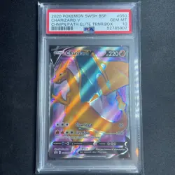2020 Pokemon Champions Path Charizard V ETB Promo SWSH BSP #050 PSA 10 GEM MINT - Image 1