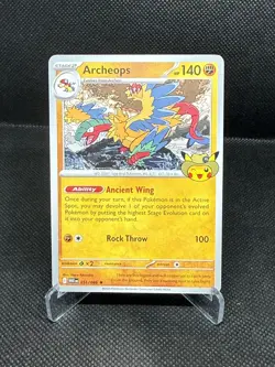* New * Pokemon Archeops Card - Chicago Fossil Museum Promo ARCHEOPS card - Image 1