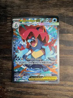 Pokemon Mega Feraligatr ex 274/217 Full Art Secret Rare Ascendant NM - Image 2
