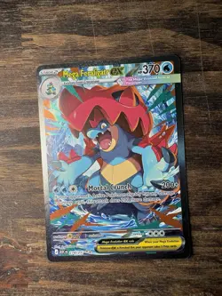 Pokemon Mega Feraligatr ex 274/217 Full Art Secret Rare Ascendant NM - Image 3