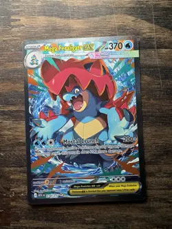 Pokemon Mega Feraligatr ex 274/217 Full Art Secret Rare Ascendant NM - Image 4