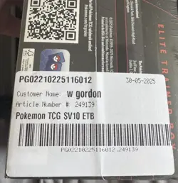 Pokemon TCG Destined Rivals Elite Trainer Box New & Sealed With PROTECTIVE CASE - Image 2