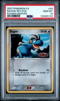 2007 Pokemon Ex Power Keeper #43 Baton Rev Foil PSA 10 - Image 1