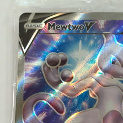 NEW, SEALED Mewtwo V SWSH229 Black Star Promo Full Art Pokemon GO 2022 NM #1 - Image 5