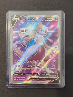 Mewtwo V SWSH229 Holo Black Star Promo Sword & Shield NM Condition Pokemon TCG - Image 3