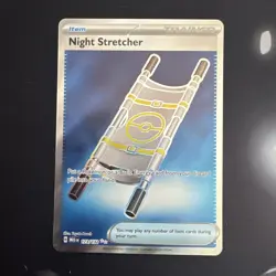 Night Stretcher 173/132 Pokemon Mega Evolution 2025 Full Art NM Near Mint - Image 1